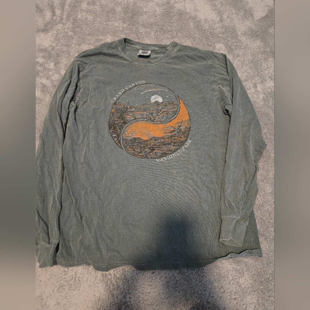 Comfort Colors Gray Long Sleeve Tee